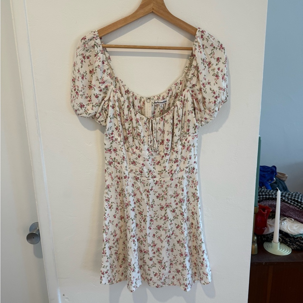 Reformation Floral Mini Dress